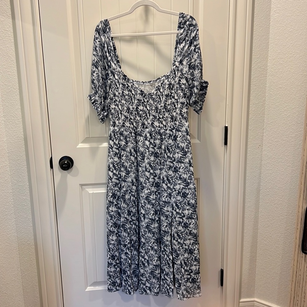 Blue and White Abercrombie Dress